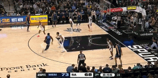 明知山有虎🥵JJJ再次挑战文班亚马 又稳稳挨一帽