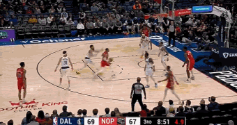 打得很努力了!锡安17中11砍29分5板7助2断 内线表现相当强势