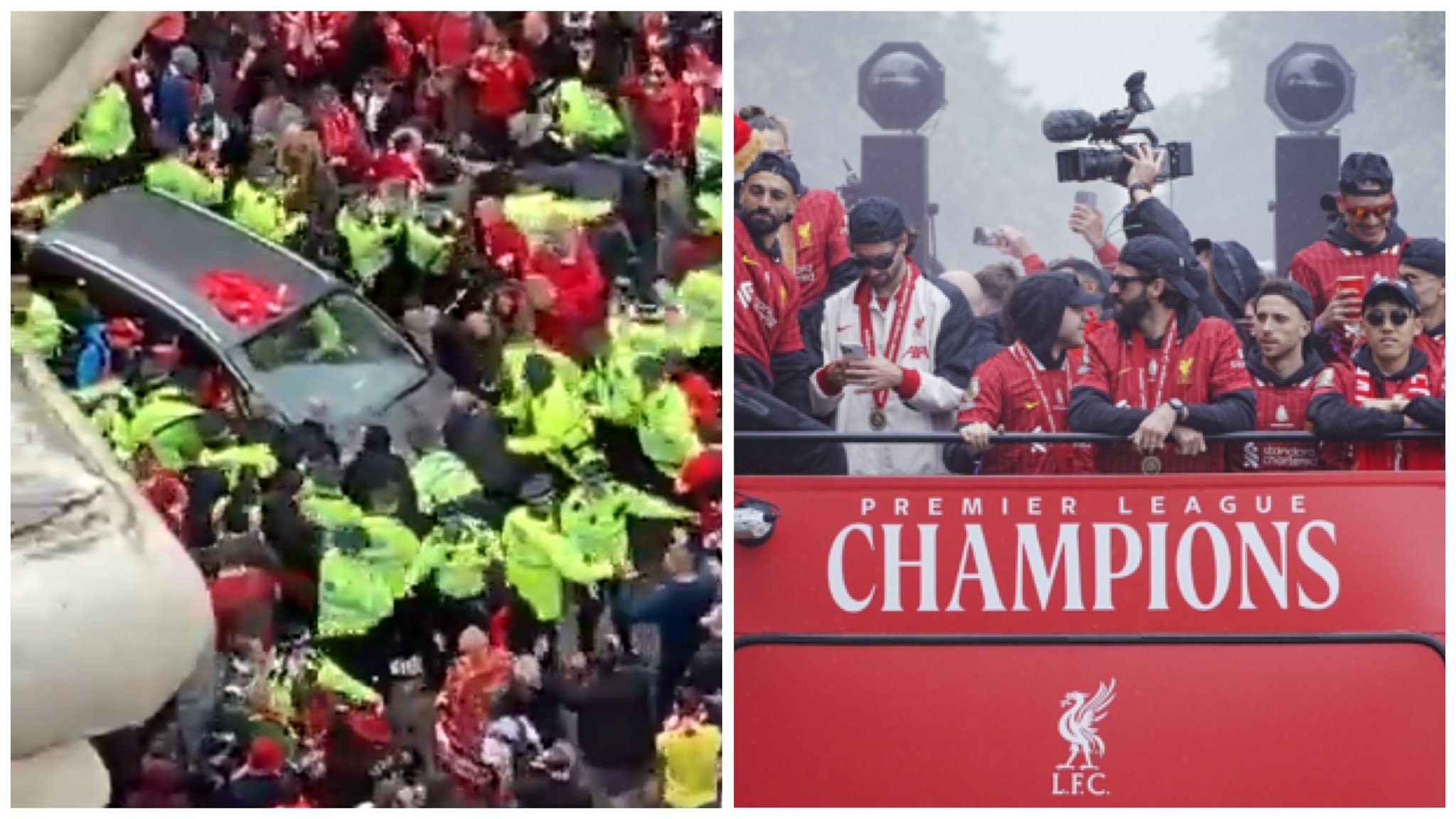 汽车冲撞球迷!利物浦官方:为受影响的人祈祷 将与警方保持联系