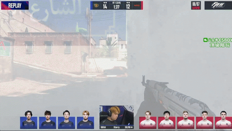 🎮责任神！z4kr大狙处刑oSee+四杀拯救队伍 LVG三加时赢下首图